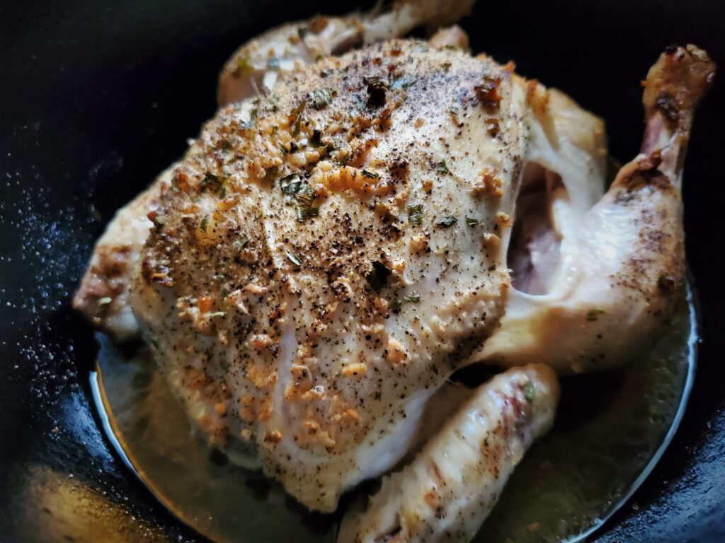 Dutch Oven Chicken - Cast Iron Cookery
